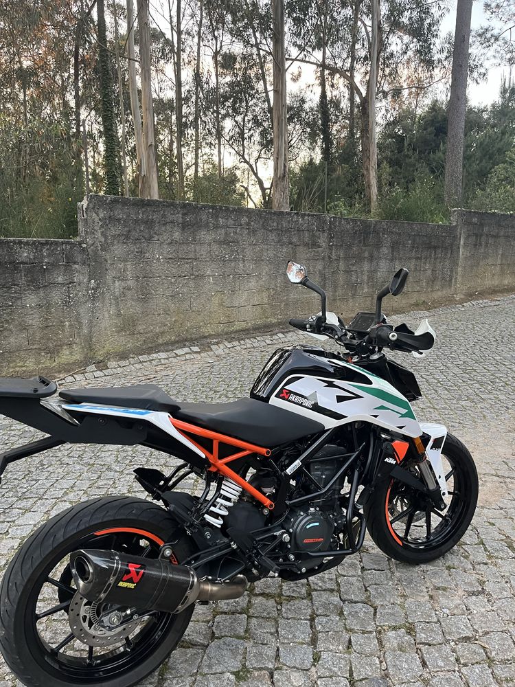 Ktm duke 125 + extras