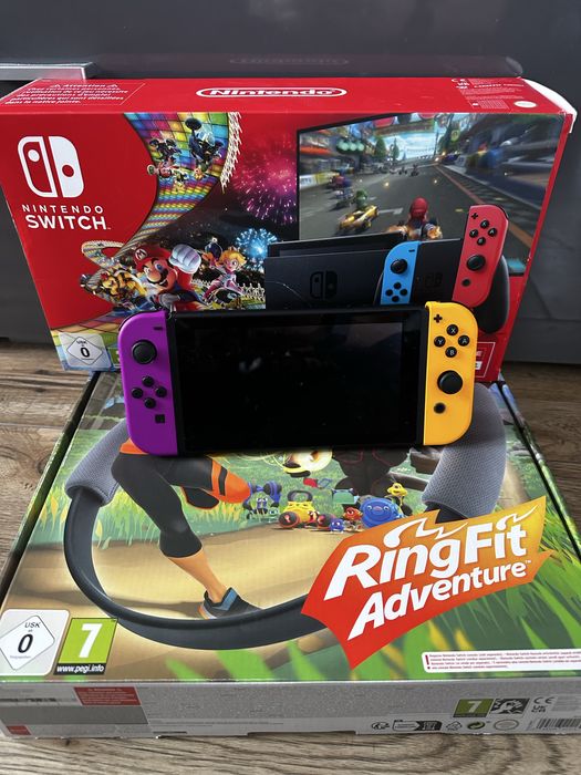 Nintendo Switch + Ring Fit Adventure