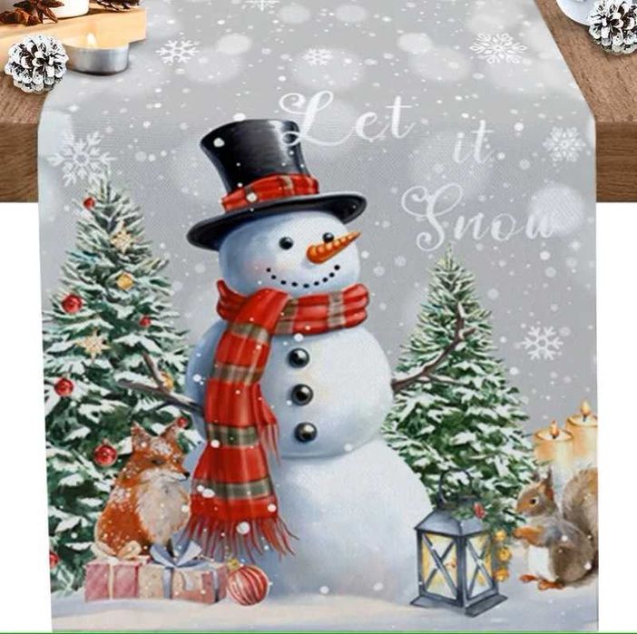 Bieżnik świąteczny 200x33 lniany
Bieżnik świąteczny 200x33 lniany