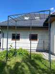 Pergola ogrodowa na winogrono