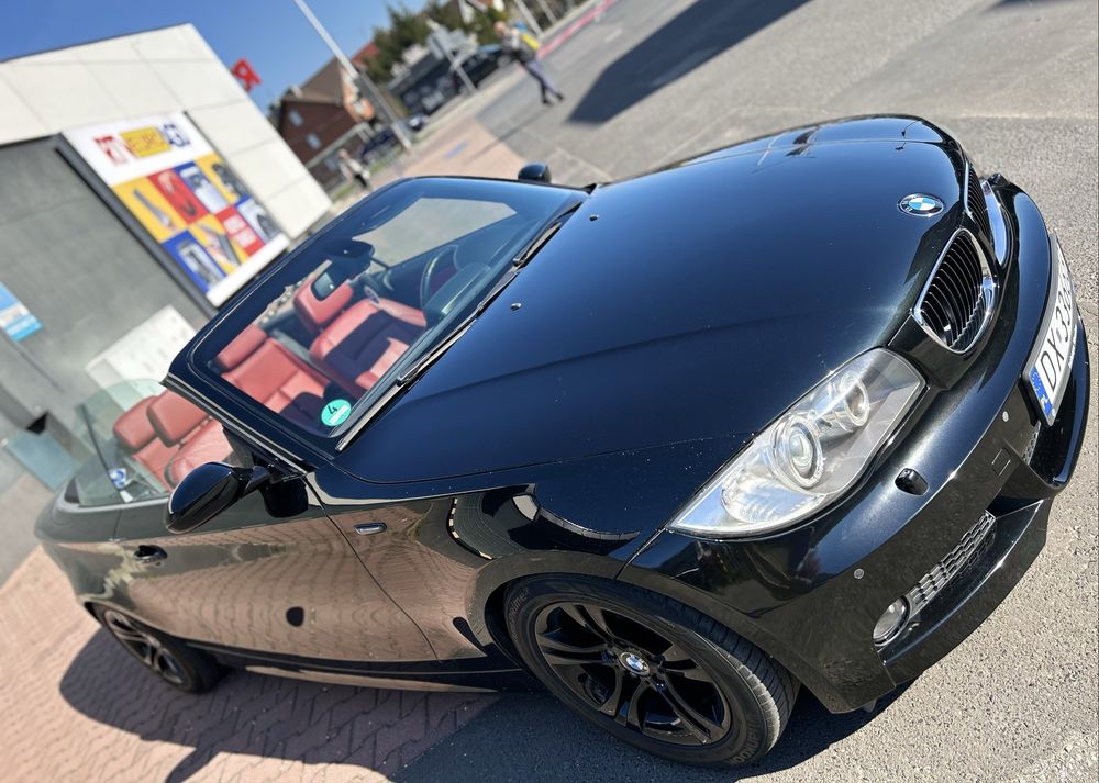 BMW 120d e88 2.0 automat, cabrio, czerwone skóry