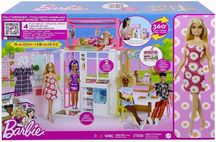 Будиночок Барбі ДОМ барби Barbie 2-поверховий HCD47 +лялька