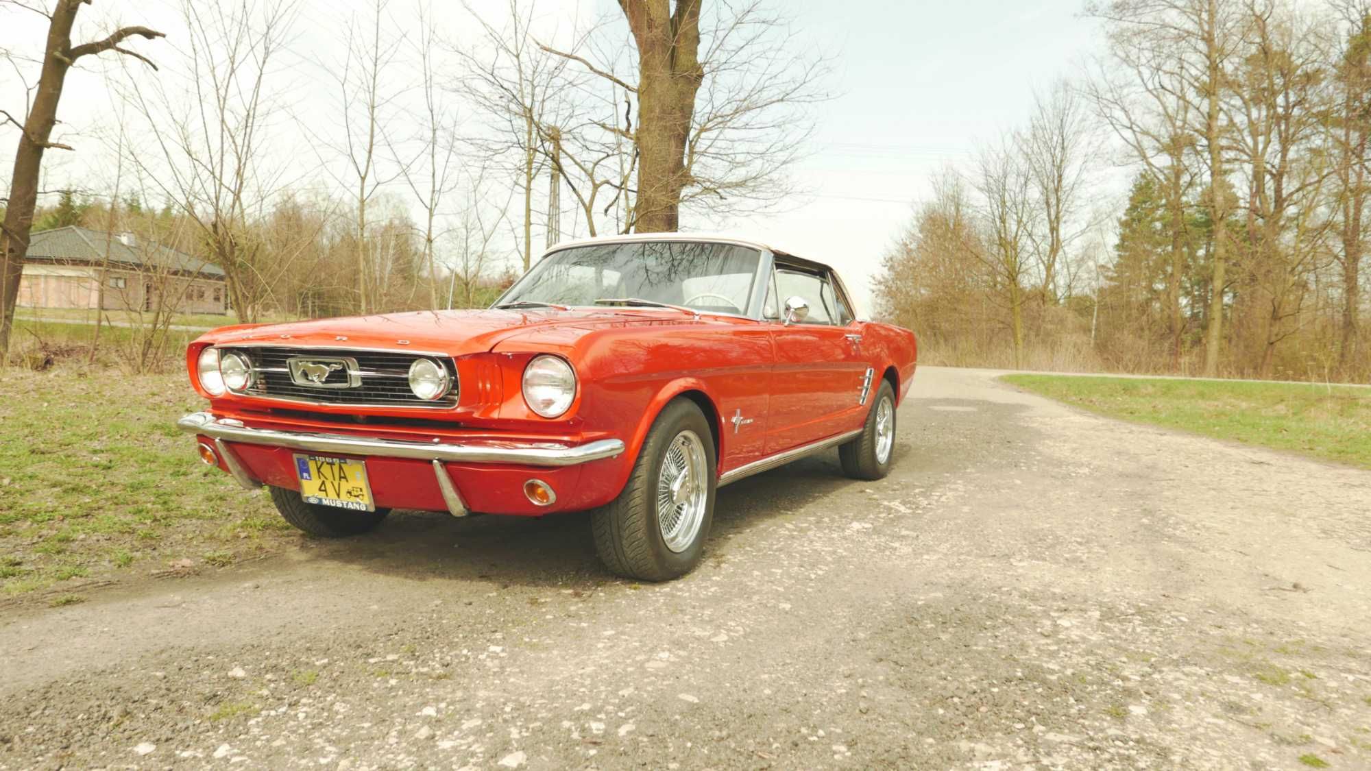 Ford Mustang 1966 Wynajem na wesele