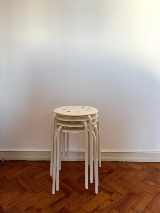 MARIUS
Banco, branco, 45 cm 4 unidades