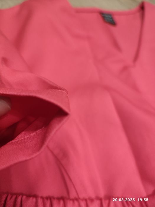 Nowy różowy mundurek medyczny rozmiar XS