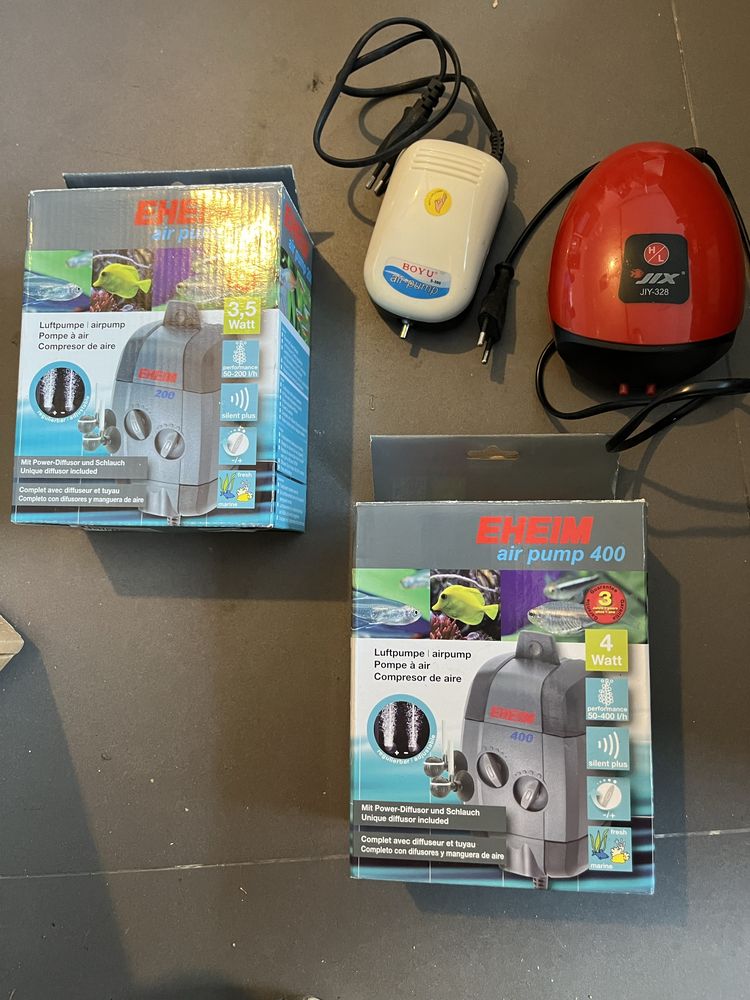 Bombas de ar para aquário