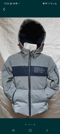 Новая светоотражающие демисезонные -зима куртки для мальчика