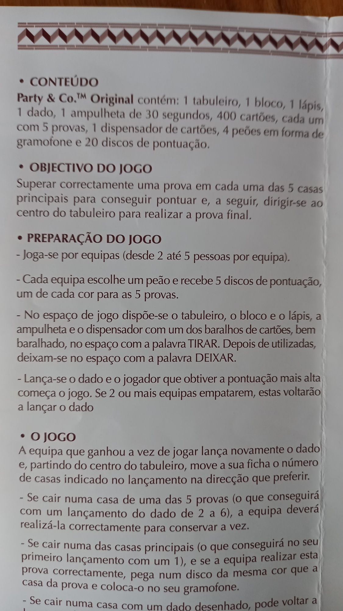 Party & Co jogo tabuleiro