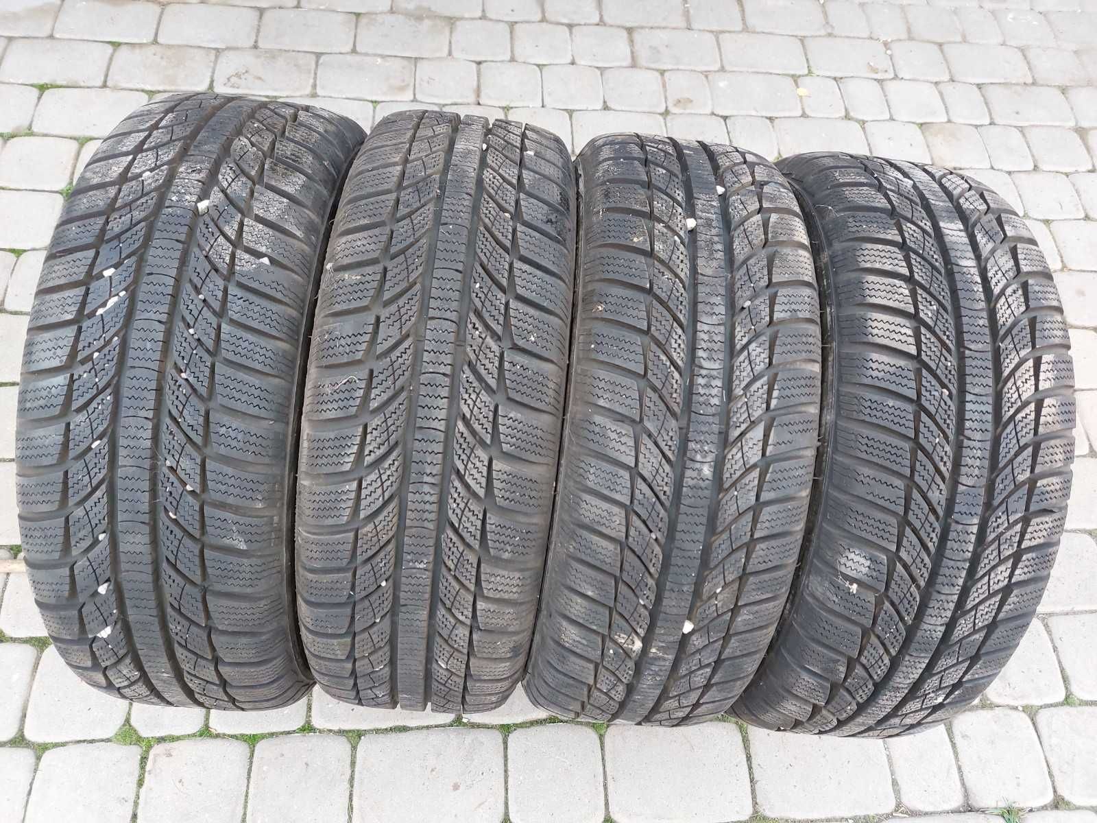 4 koła z oponami zimowymi 185/55 R15, rozstaw śrub 5x112