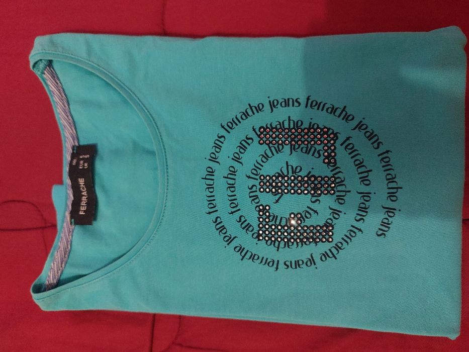 T-shirt  S azul clara