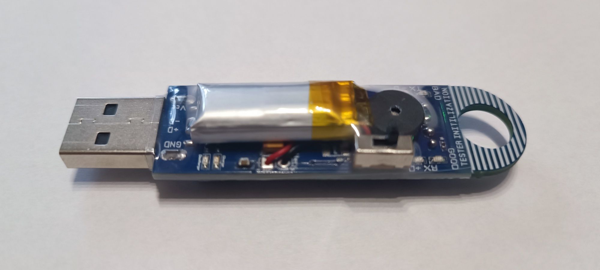 USB tester inicjalizacji