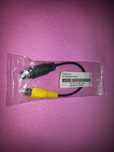 Kabel super video 7 Pin/Rca żeński 10 cm,kabel Jack 6,3mm.