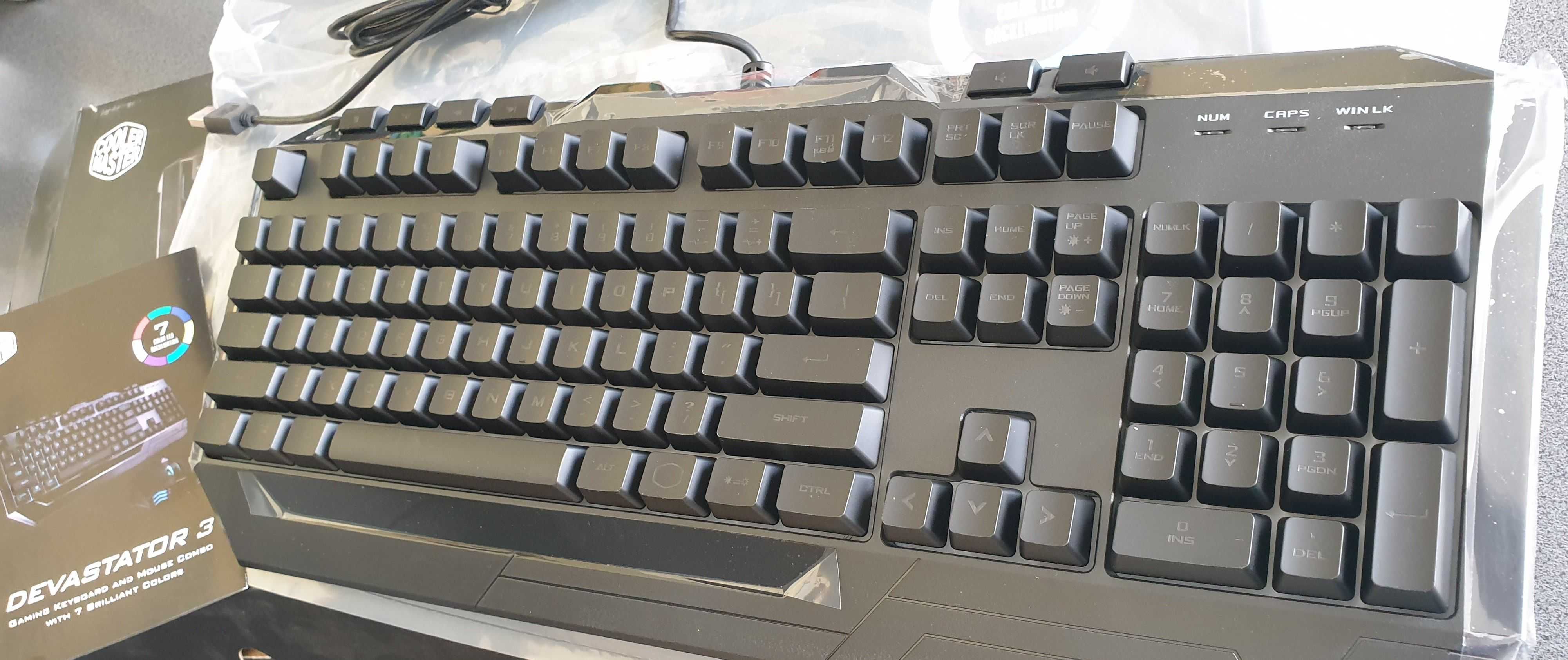 Gaming Devastator3 Cooler Master gamingowa klawiatura do gra PC laptop