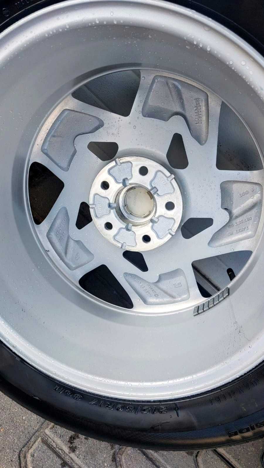 Komplet kół letnich 17 cali HUNDAI KIA felgi i opony 215/60R17