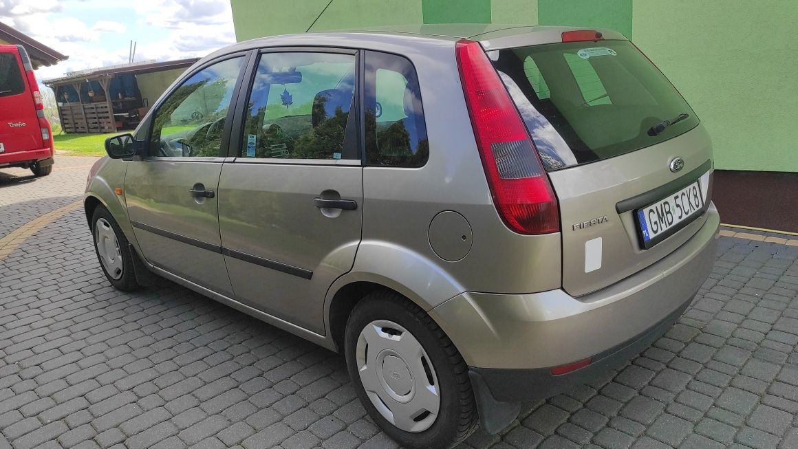 Ford Fiesta 1,25 Oryginalny, bardzo niski przebieg 120 tyś km