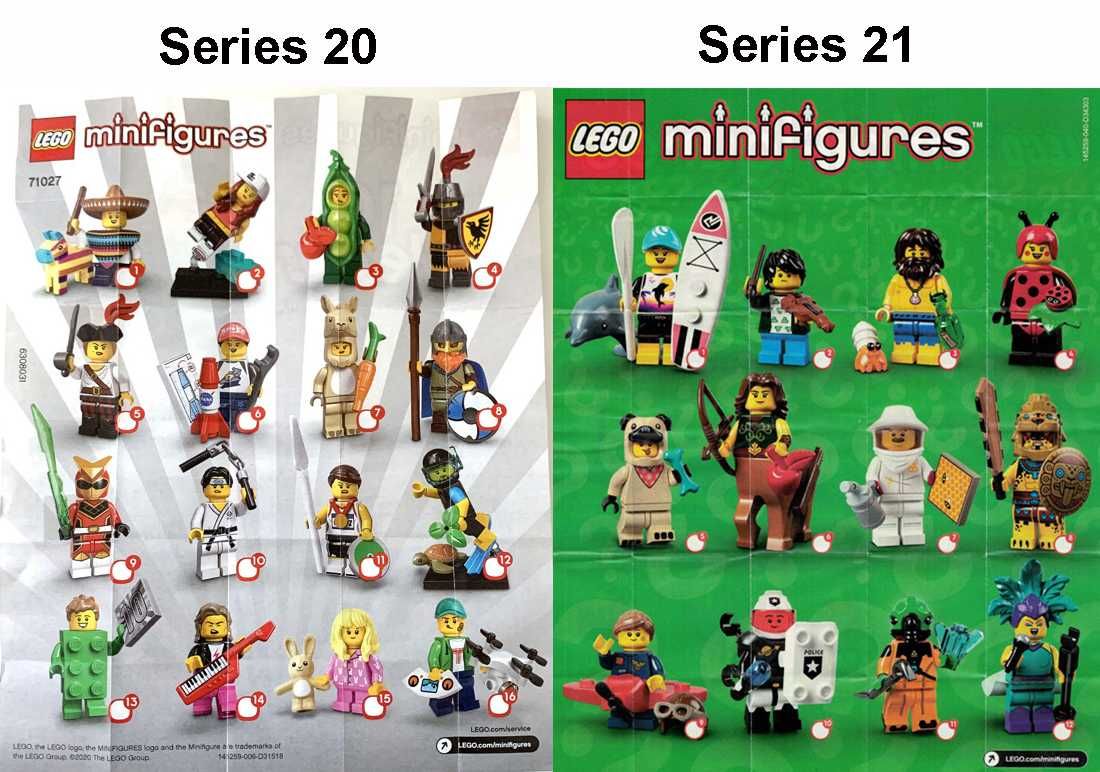 LEGO® MINIFIGURAS NOVAS - Várias Series - da 14 à Series 27
