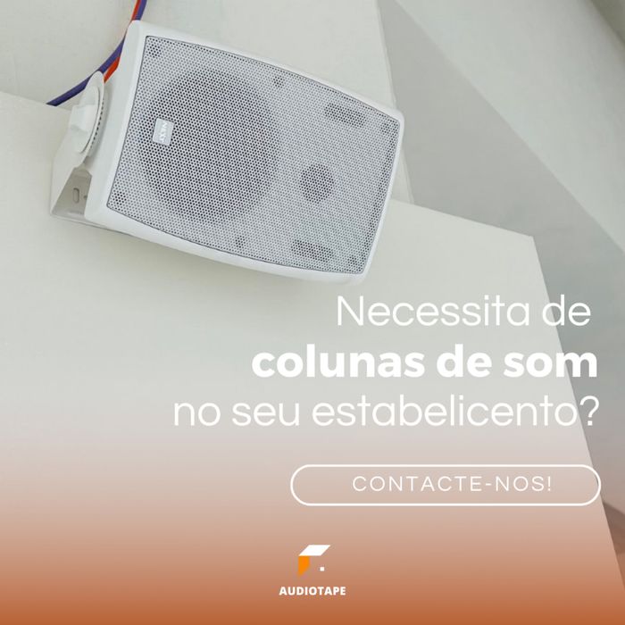 Instalação, Manutenção e Venda - Colunas Som Teto