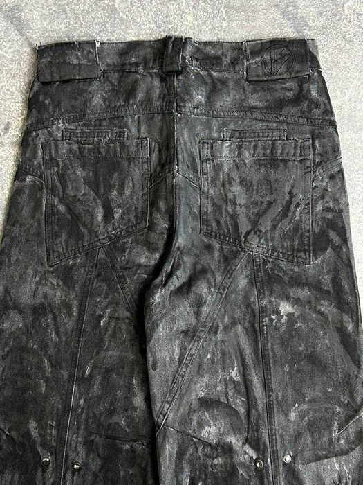 Джинси NO FAITH STUDIOS NFS baggy клеш штани черные чорні джинсы S M