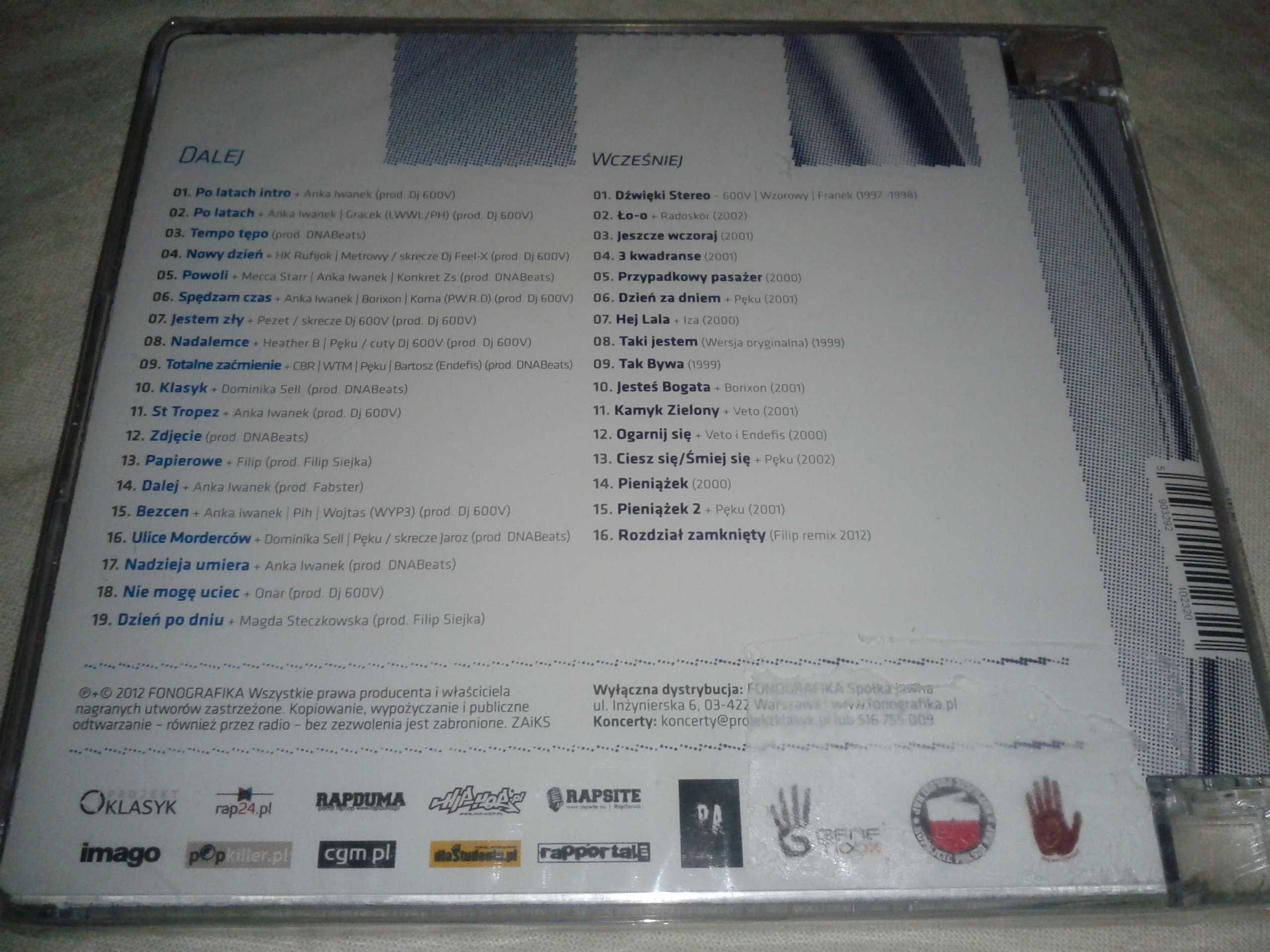 [Hip-Hop] Franek - Dalej (2CD) [Nowa Zafoliowana]