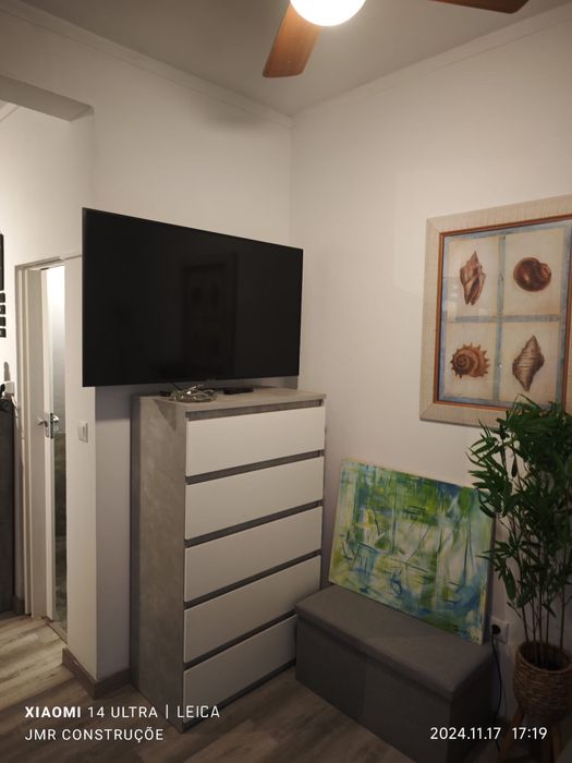 Moradia t2 com churrasco e 2 wc centro Monte Gordo perto da praia