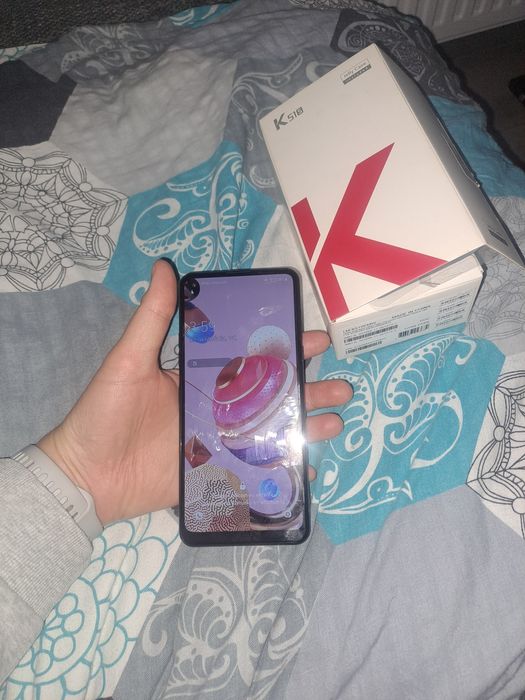 Telefon LG K51s z opalowaniem