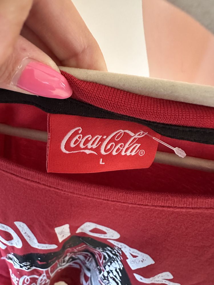 T-shirt świąteczny coca cola rozmiar L sesja święta christmas