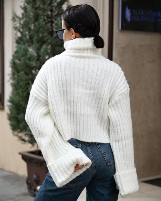 Новинка! Светер Жіночий в'язаний білий