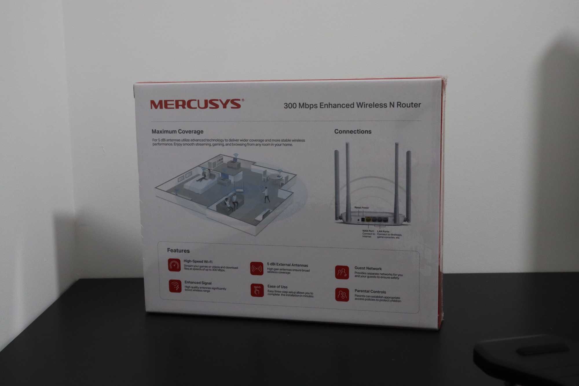 Mercusys Router Wireless 300MBPS