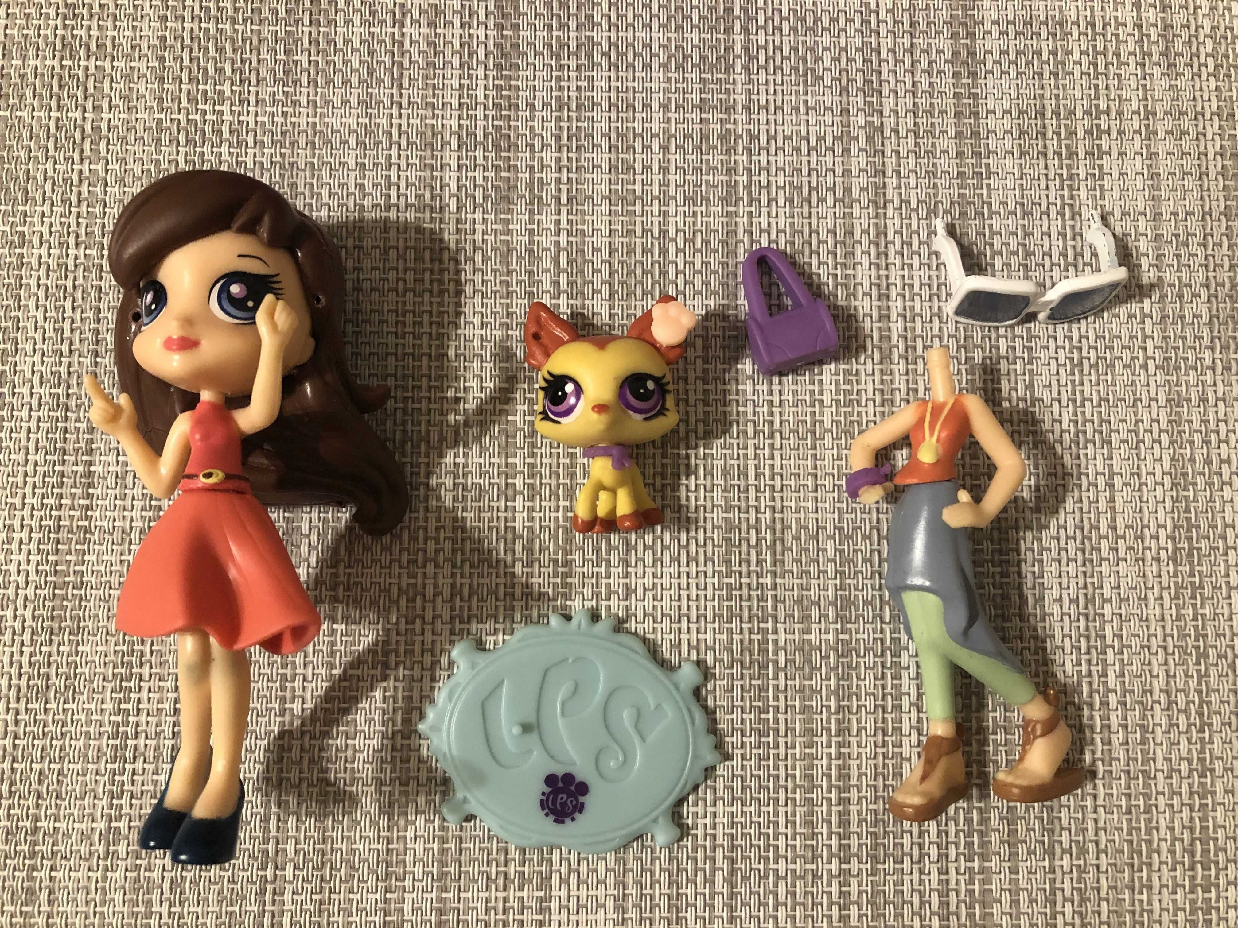 Lalka Littlest Pet Shop z ubraniami i zwierzątkiem