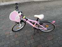 Rower dziecięcy różowy romet 20 cali
