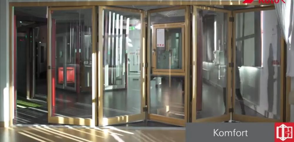 Drewniana Suwanka Mega przestrzeń - max otwarcie Patio Fold 4900x2200