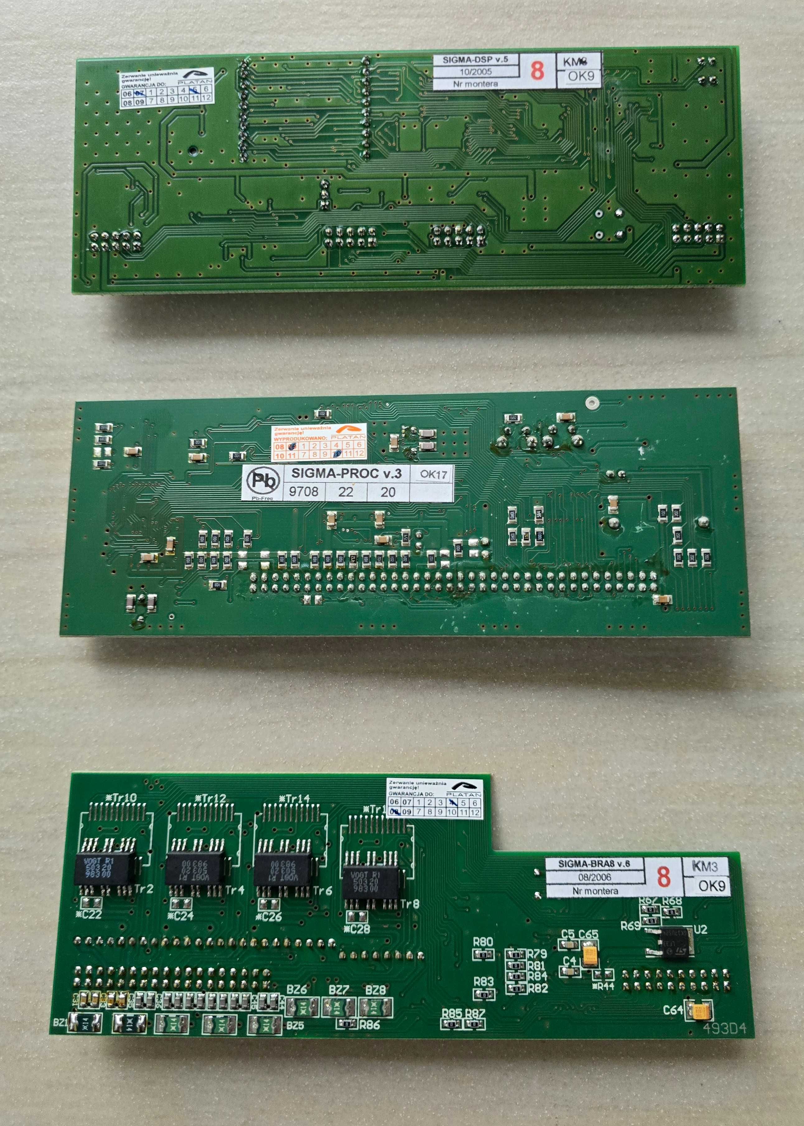 Platan Libra Loc8 PRA Sigma karty do centrali BRA8 PRA DSP Procesorowa
