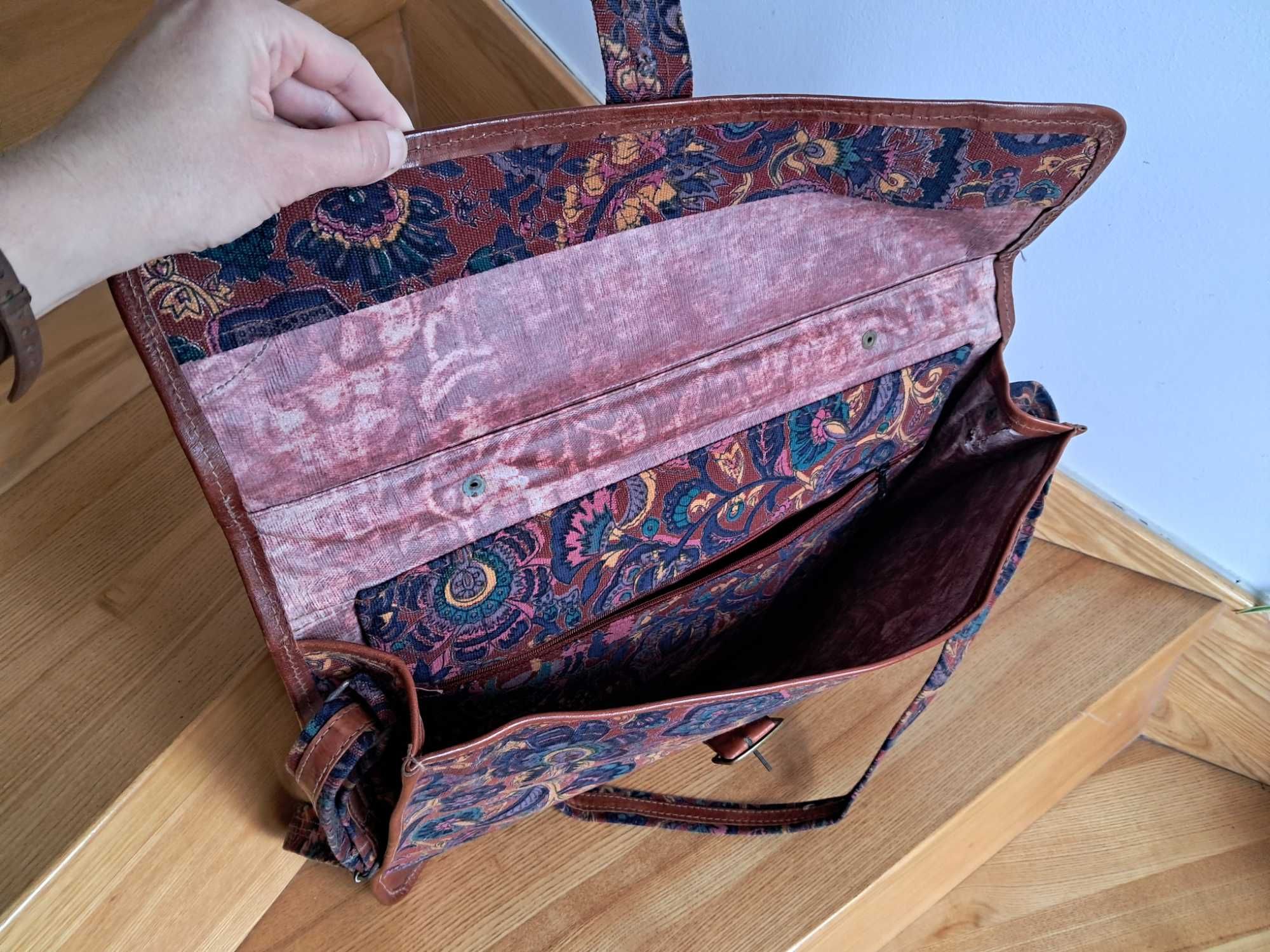Torba retro na laptopa 15'6 cala