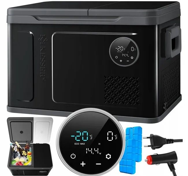 Lodówka Kompresorowa Turystyczna Zamrażarka 49L Kesser 230/12V