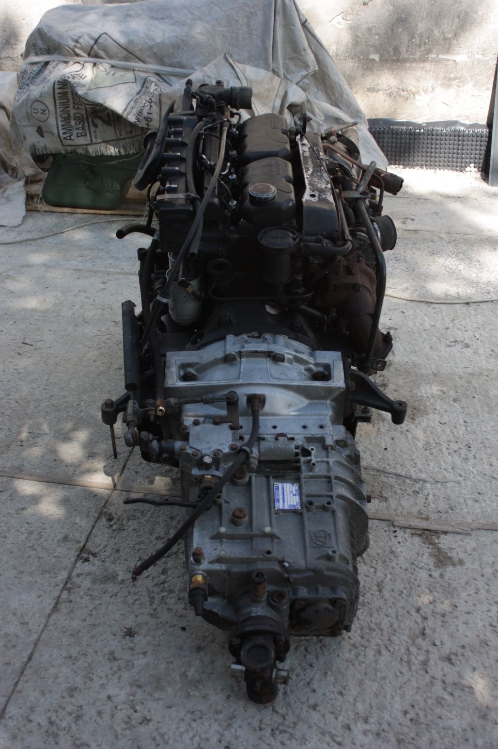 Двигун, двигатель, МАН, man 8.163, d0824 lfl09 кпп ZF