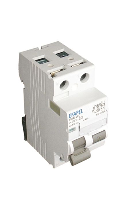 Interruptor Diferencial 2P 63A 300mA Tipo AC Efapel