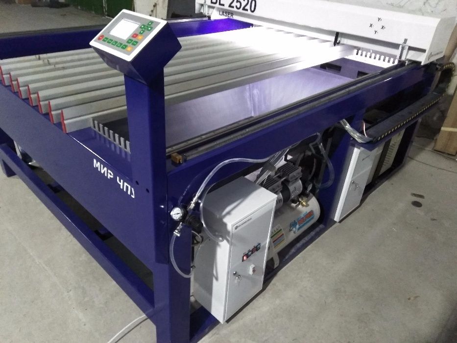 Станок с ЧПУ CNC лазерный, лазер ЧПУ с СО2, 3000х2000мм