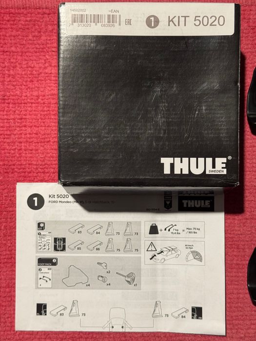 zestaw dopasowujący thule kit 5020 mondeo mk5
