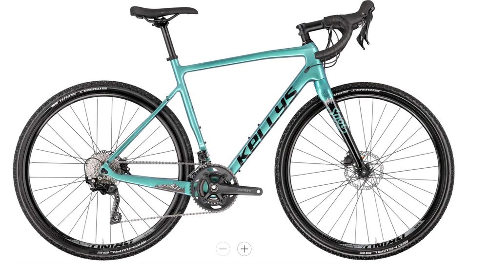 Gravel KELLYS Soot 80 r. 56 L --- CARBON —- pedały SPD 520 —- GRATIS