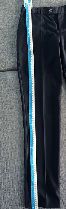 Garnitur granatowy spodnie, marynarka tanio!