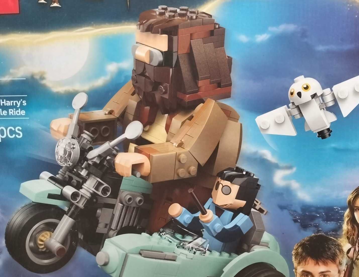 LEGO Harry Potter 76443 Przejażdżka motocyklowa Hagrida i Harry’ego