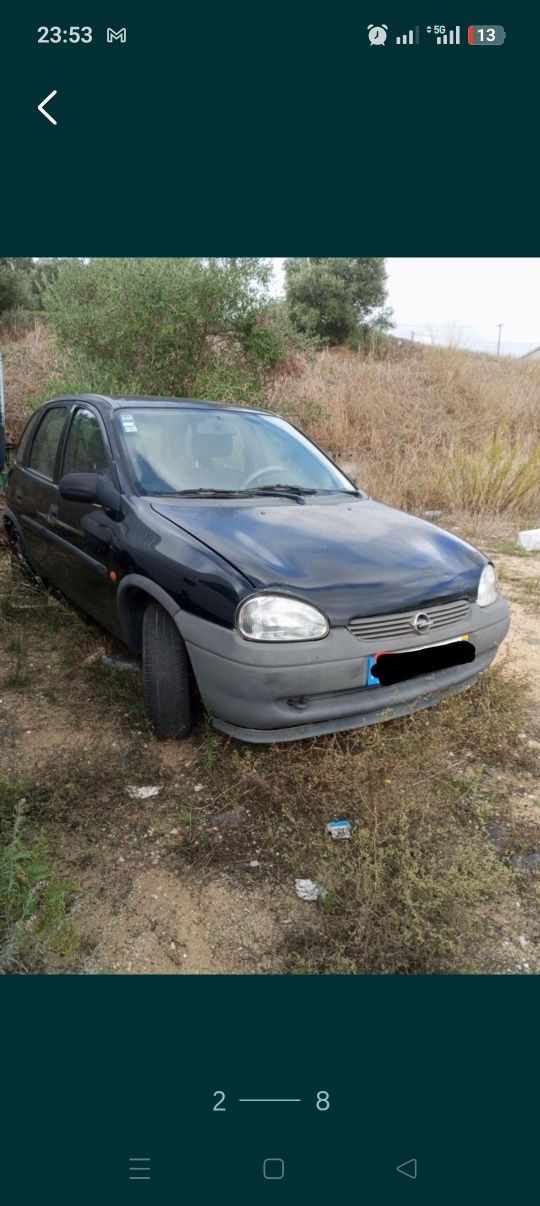 Opel Corsa 1.5 gasolho so peças