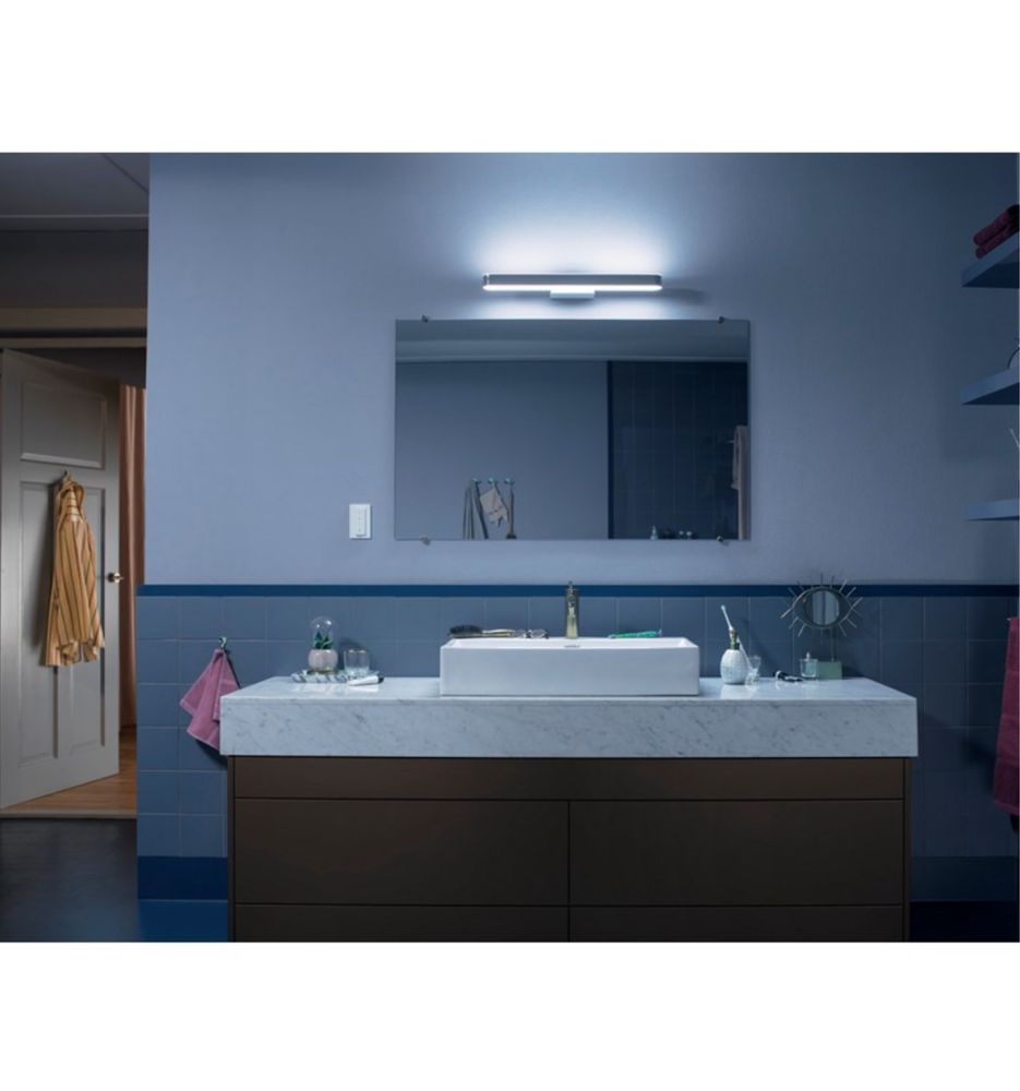 Philips Hue Adore Łazienkowe oświetlenie do lustra góra i dół - chrome