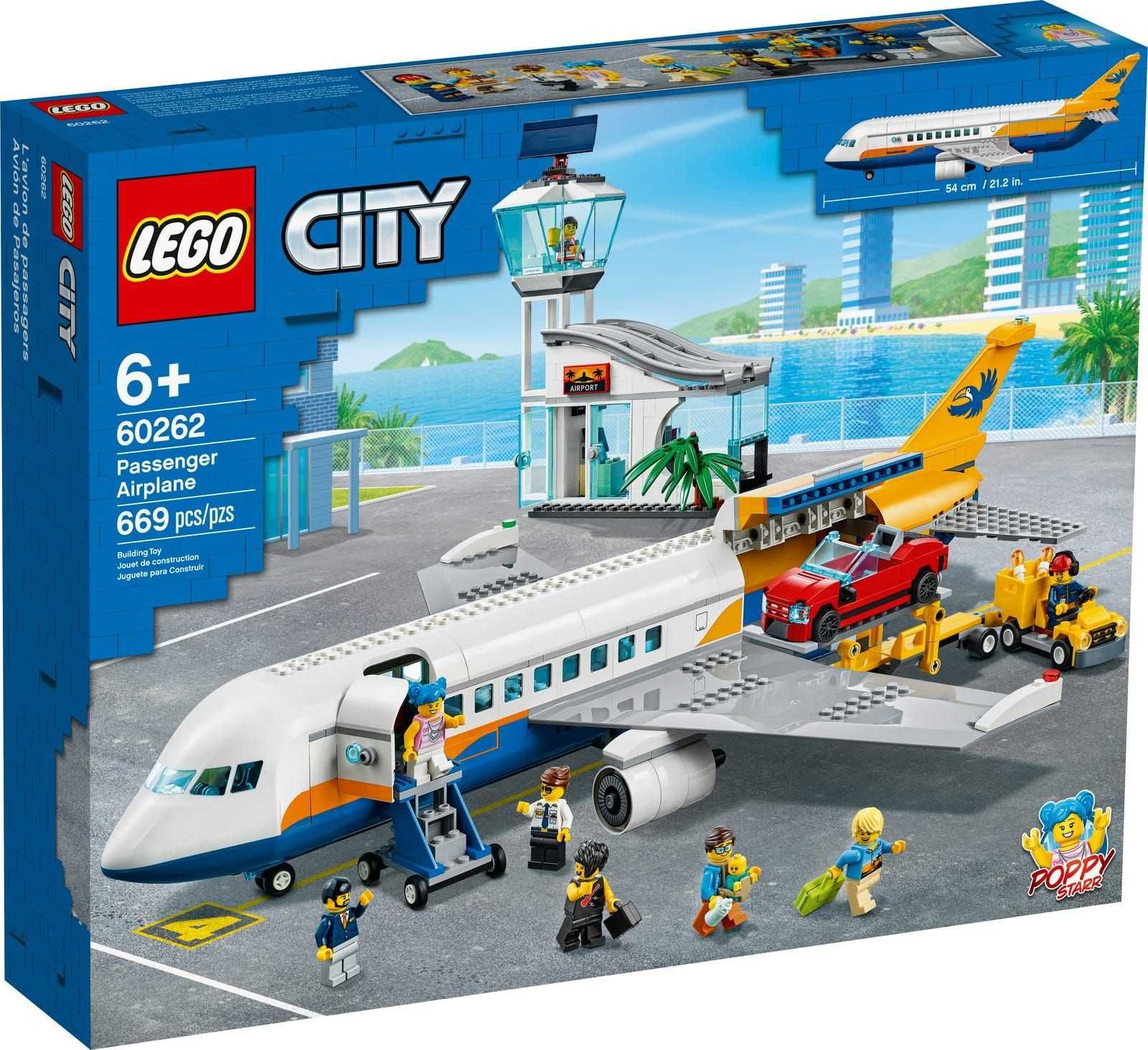 LEGO 60262 City Samolot pasażerski