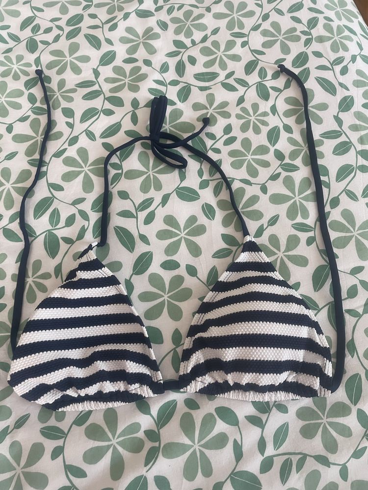 Bikini praia azul/branco