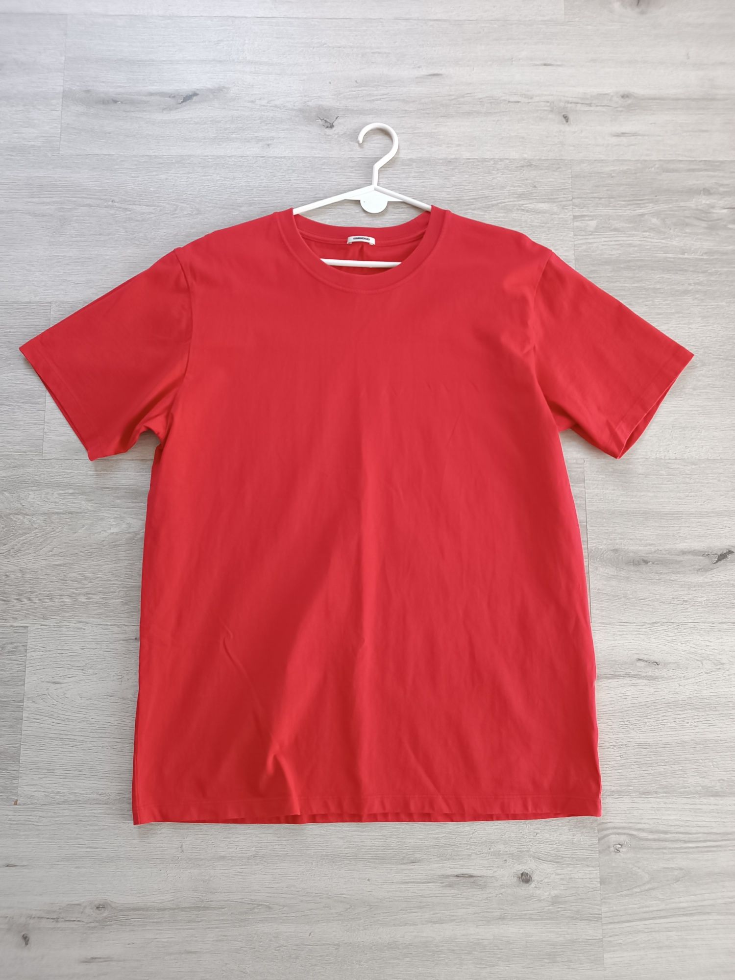 T-shirt męski czerwony XL