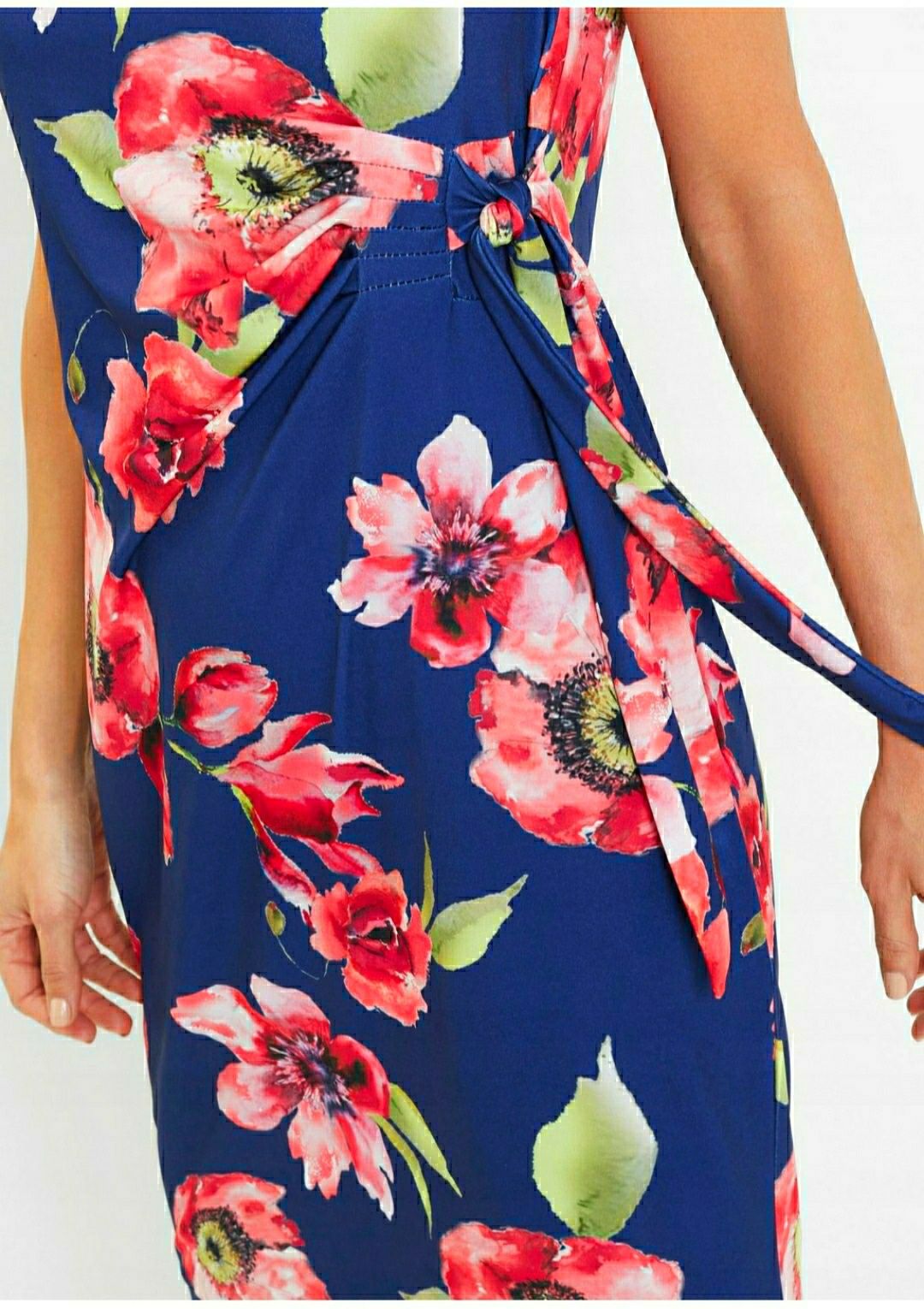 Nowa elegancka sukienka w kwiaty ,wesele ,ślub 48-50-52