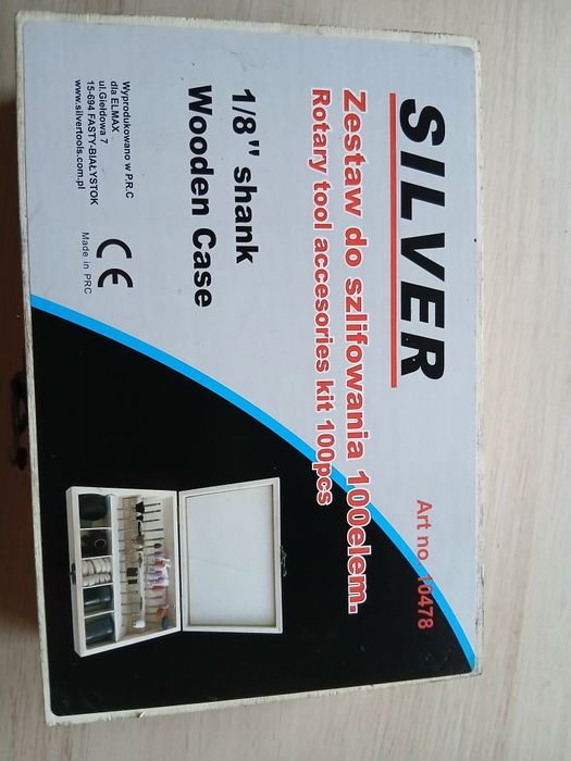 Zestaw do szlifowania 100 elem. SILVER
