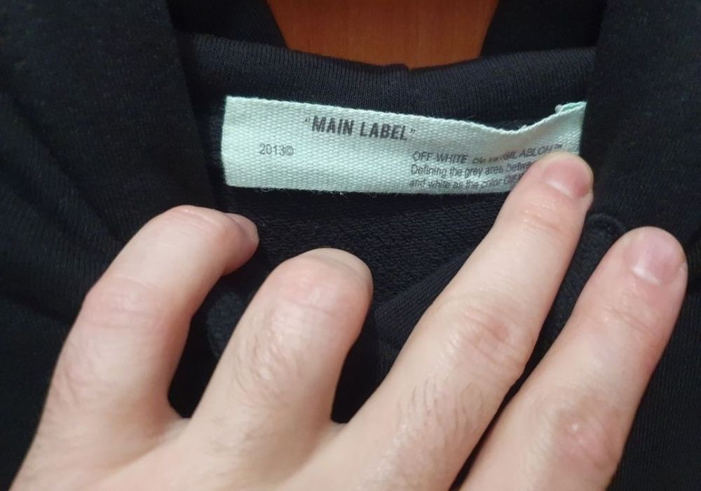 Новый худи OFF-WHITE балахон