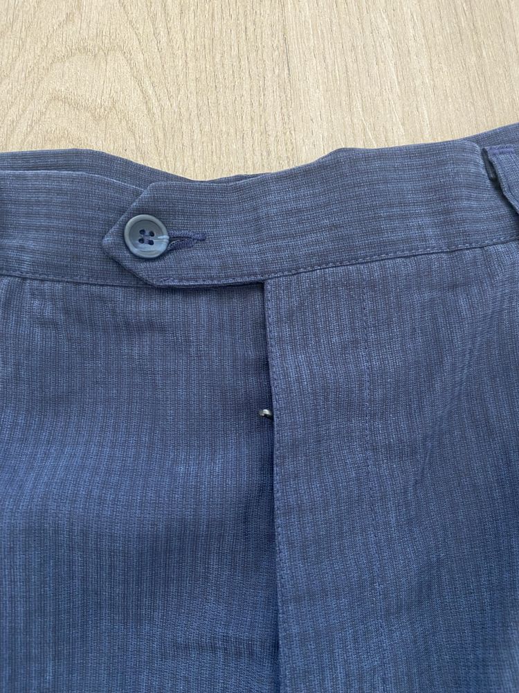 Marks & Spencer granatowe 36 XXL męskie krótkie spodenki szorty lyocel